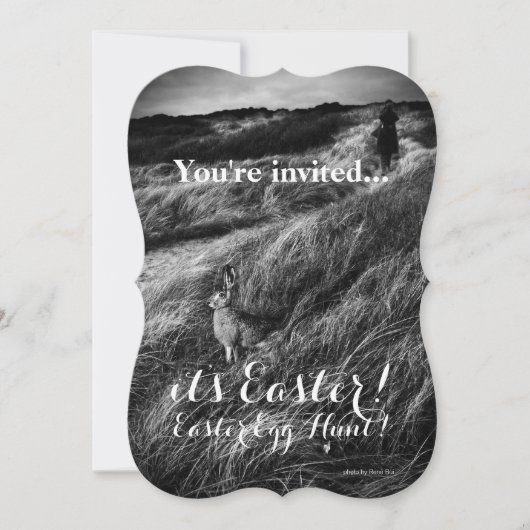 Custom Invite Party Ostereier Hunt Brunch Einladung (Vorderseite)
