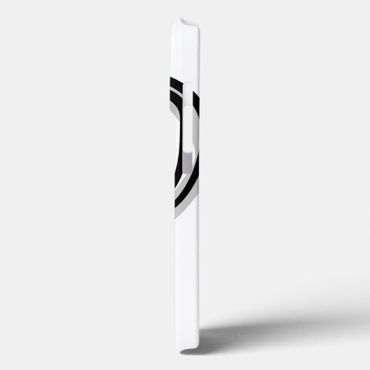 Custom iPhone 13 Pro Case mit Tennisschläger Art (Rückseite / Links)