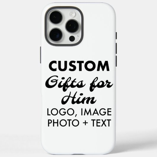 Custom iPhone 16 Pro Max Tough Case (Rückseite)