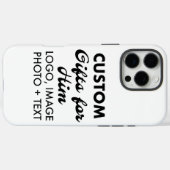 Custom iPhone 16 Pro Max Tough Case (Rückseite (Horizontal))