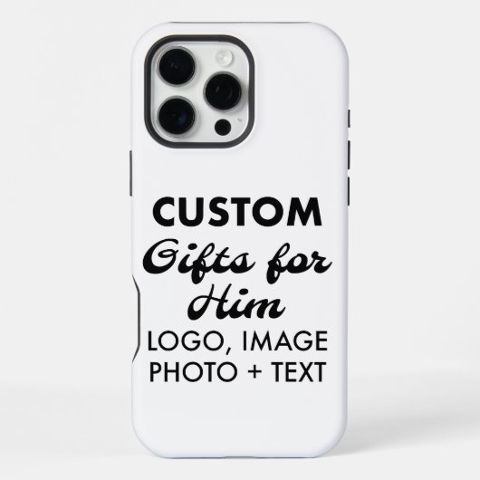 Custom iPhone 16 Pro Max Tough Case Hülle (Rückseite)