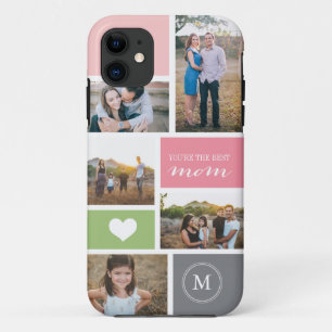 Custom iPhone 5 Muttertag Foto Collage Cover
