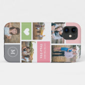 Custom iPhone 5 Muttertag Foto Collage Cover (Rückseite (Horizontal))