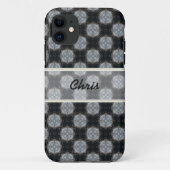 Custom Iphone Black Gray Fall Case-Mate iPhone Hülle (Rückseite)