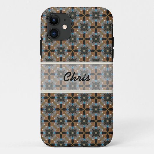 Custom Iphone Brown Red Handy Fall Case-Mate iPhone Hülle (Rückseite)