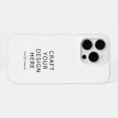Custom iPhone Case – Personalize with Your Design Hülle (Rückseite (Horizontal))
