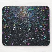 Custom Iridescent Abstract Stained Glass Pattern Mousepad (Vorne)