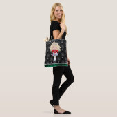 Custom Irish Dance Blond Girl Green, Black Tasche (Am Model)
