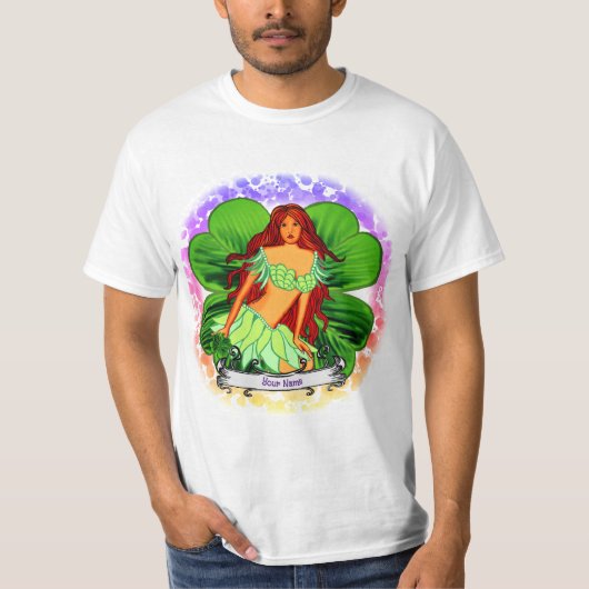 Custom Irish Fairy T - Shirt (Vorderseite)