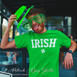 Custom Irish Kleeblatt St Patricks Day T-Shirt