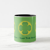 Custom Irish Kleeblatt Tasse (Mittel)