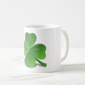 Custom Irish Lucky Kleeblatt Happy St Patrick Tass Kaffeetasse (VorderseiteRechts)