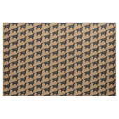 Custom Irish Setter Dog Fabric Stoff (Yard (91,4 cm))
