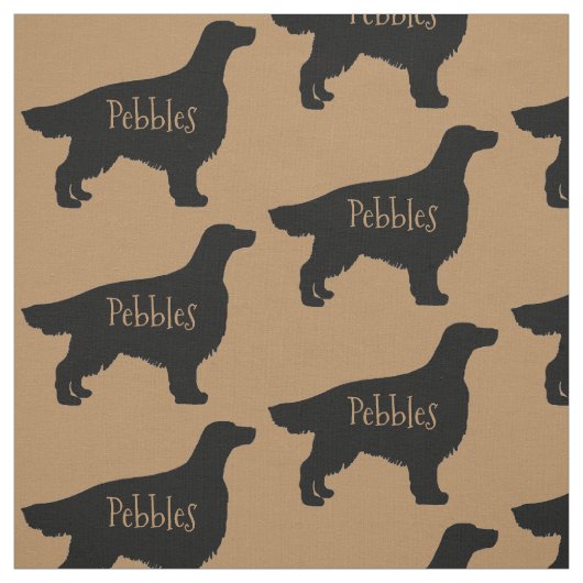 Custom Irish Setter Dog Fabric Stoff (Muster)