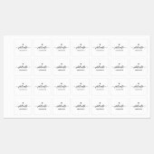 Custom Iron on Label for crafter Etiketten (Blatt)