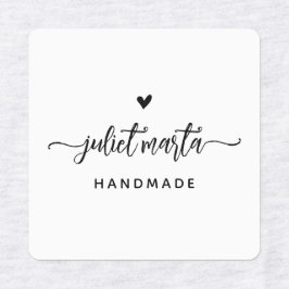 Custom Iron on Label for crafter Etiketten