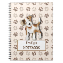 Custom Jack Russell Terrier Notebook - Niedlicher