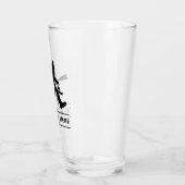 Custom Jagd Sasquatch Funny Beer Glass Tumblr Glas (Links)