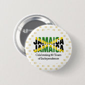 Custom JAMAICA 60. Button (Vorne & Hinten)