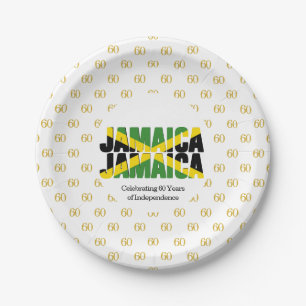 Custom JAMAICA 60. Pappteller
