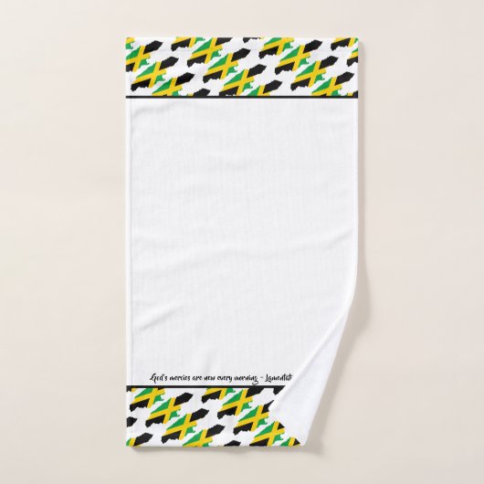 Custom JAMAICA FLAG Christlich Badhandtuch Set (Handtuch)