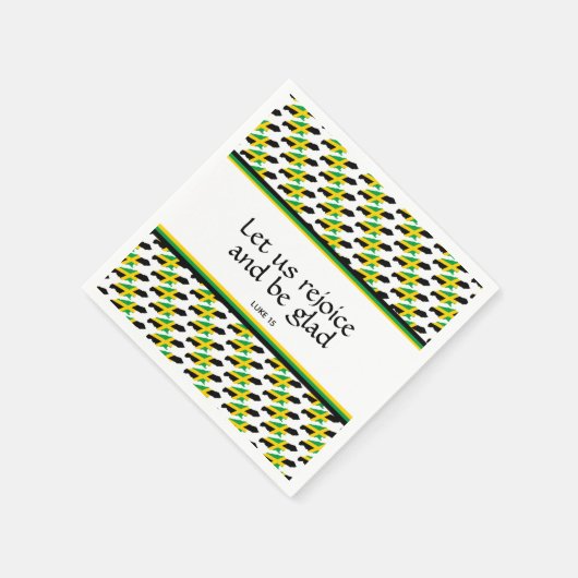 Custom Jamaica Flag Serviette (Ecke)