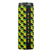 Custom Jamaica Flag Thermosbecher (Rückseite)