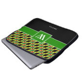 Custom JAMAICA GHANA Monogram Laptopschutzhülle (Vorne Knopf)