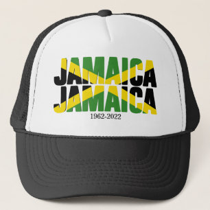Custom JAMAICA JAMAICA 60 Jahre Truckerkappe