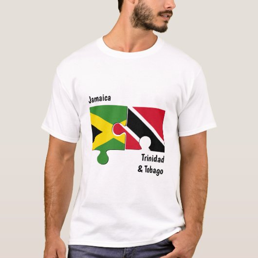 Custom Jamaica Trinidad T-Shirt (Vorderseite)