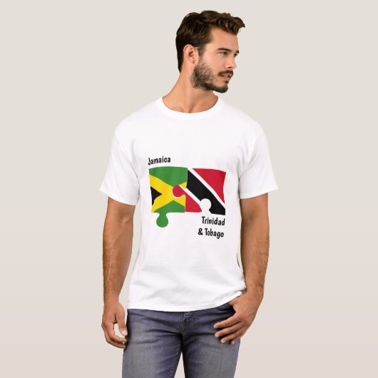 Custom Jamaica Trinidad T-Shirt (Vorne ganz)