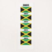 Custom JAMAICAN FLAG Yogamatte (Vorderseite)