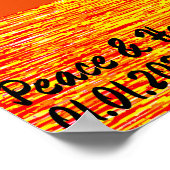 Custom Japan Landscape Travel Ästhetisches Poster (Ecke)