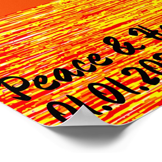 Custom Japan Landscape Travel Ästhetisches Poster (Ecke)