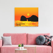 Custom Japan Landschaft Reisen Ästhetische Farbe Leinwanddruck (Insitu (Wohnzimmer))