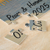 Custom Japan Travel Landscape Ästhetischer Schrein Puzzle (Seite)