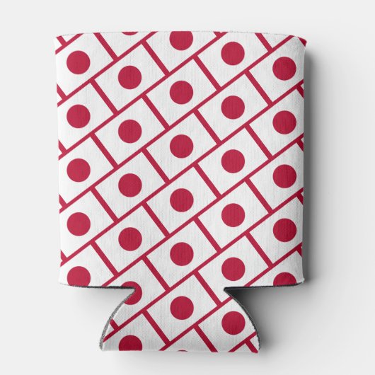 Custom JAPANESE FLAG Dosenkühler (Rückseite)