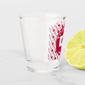 Custom JAPANESE FLAG Schnapsglas (Links)