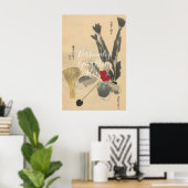 CUSTOM Japanese Hane Feather Game Print Poster (Heimbüro)
