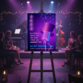 Custom Jazz Night Retro Poster