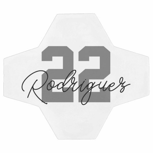 Custom Jersey/Player Name Soccer Ball (Flach)