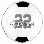 Custom Jersey/Player Name Soccer Ball (Vorderseite)