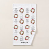 Custom JESUS IST DER GRUND FÜR Weihnachten Badhandtuch Set (Handtuch)