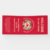 Custom JESUS IST DER GRUND Weihnachtsbanner Banner (Horizontal)