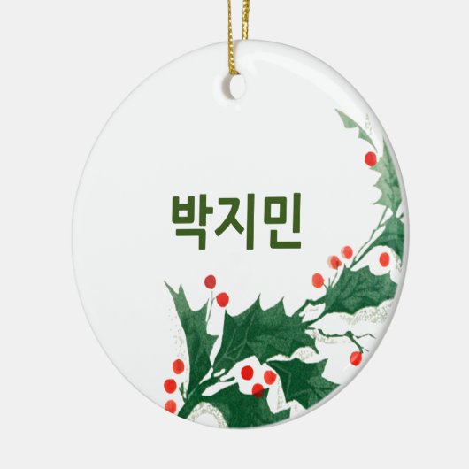 Custom JIMIN BTS Weihnachtsschmuck (Links)