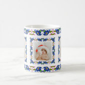 Custom Jolly Christmas Pattern Foto Picture Tee Kaffeetasse (Mittel)