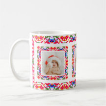 Custom Jolly Christmas Pattern Foto Picture Tee