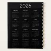 Custom Journal for Work, School & Daily Writing Planer (Rückseite)