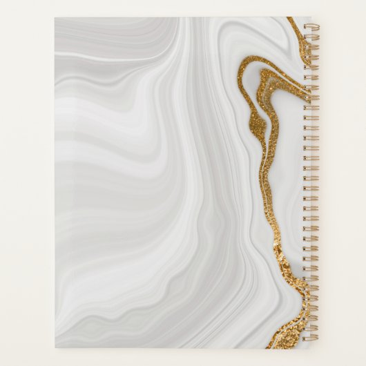 Custom Journal for Work, School & Daily Writing Planer (Rückseite)