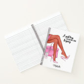 Custom Journal, Personalisiert Black Girl Notebook Notizblock (Innenseite)